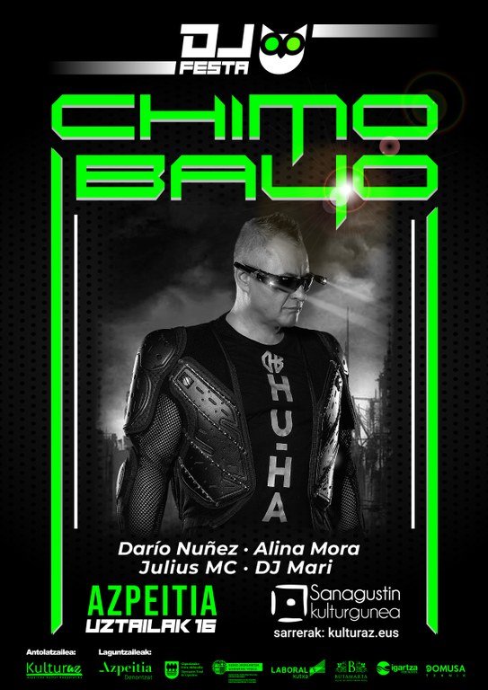 Chimo Bayo + Julius MC + Darío Nuñez + Alina Mora + DJ Mari San